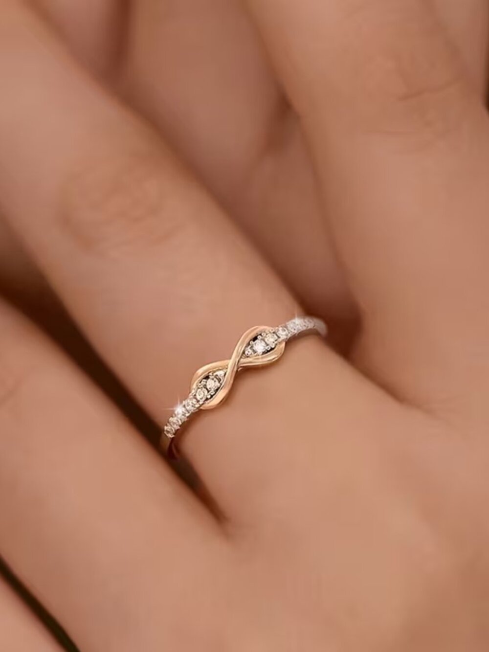 Infinity Ring - Size 7 - Picture 3 of 3